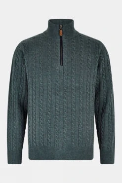 Dubarry Mens Cronin Zip Neck Sweater