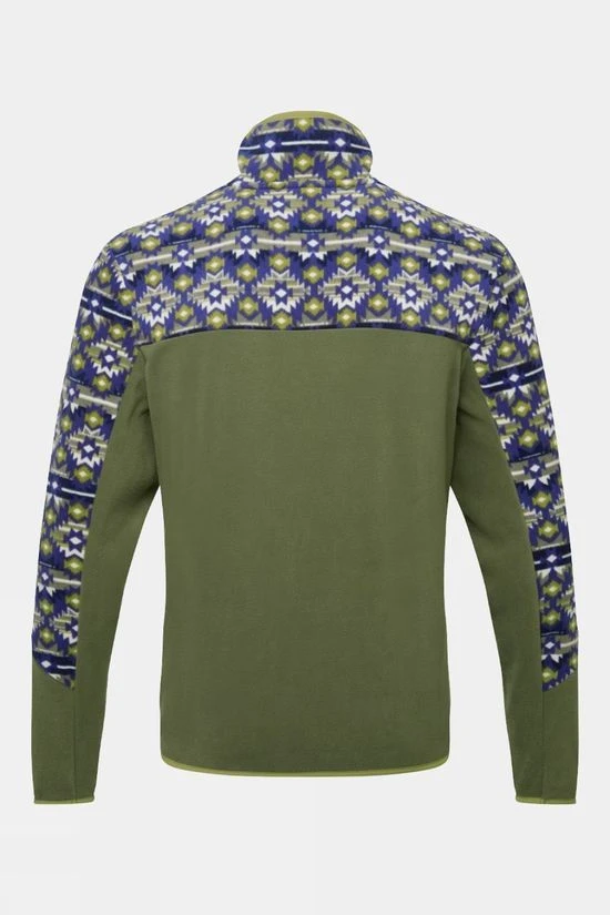 Ayacucho Mens Fitzroy Snap Fleece 2 Ayacucho Mens Fitzroy Snap Fleece - Image 2