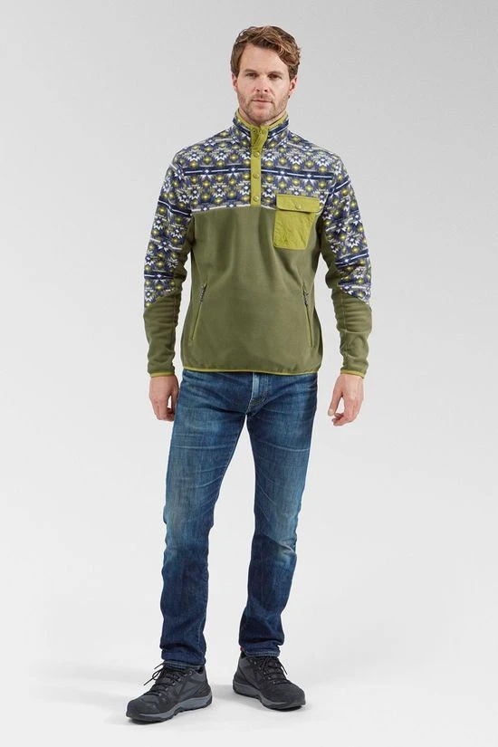 Ayacucho Mens Fitzroy Snap Fleece 5 Ayacucho Mens Fitzroy Snap Fleece - Image 5