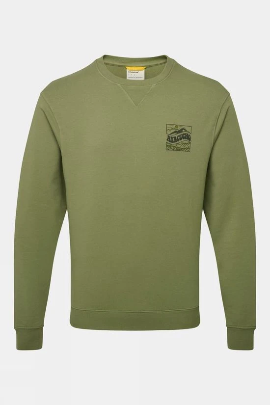 Ayacucho Mens Rolling Hills Sweatshirt 1 Ayacucho Mens Rolling Hills Sweatshirt