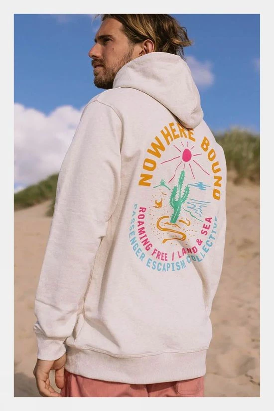 Passenger Mens Land & Sea Recycled Cotton Hoodie 9 Passenger Mens Land & Sea Recycled Cotton Hoodie - Image 9