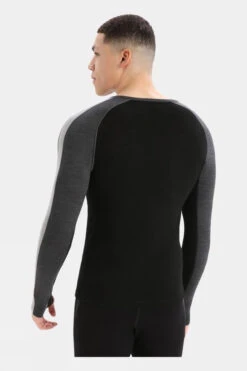 Icebreaker Mens Zoneknit 200 Long Sleeve Crewe Top 7 Icebreaker Mens Zoneknit 200 Long Sleeve Crewe Top -Outdoor Clothing Store b12gab0072 7170 c