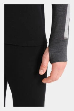 Icebreaker Mens Zoneknit 260 Long Sleeve Half Zip Top -Outdoor Clothing Store b12gab0073 7170 d