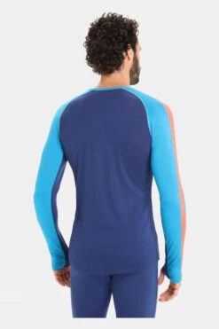 Icebreaker Mens 150 ZoneKnit Long Sleeve Crew Top -Outdoor Clothing Store b12gab0083 4341 d
