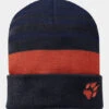 Jack Wolfskin Kids Stripy Knit Cap Beanie