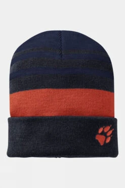 Jack Wolfskin Kids Stripy Knit Cap Beanie