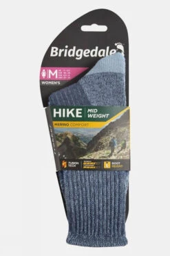 Bridgedale Womens Midweight Merino Comfort Socks 6 Bridgedale Womens Midweight Merino Comfort Socks -Outdoor Clothing Store b6114499 4040 j
