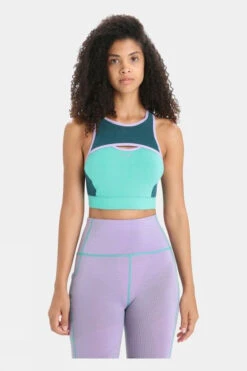 Icebreaker Womens ZoneKnit Sports Bra -Outdoor Clothing Store c11gb90127 5050 c