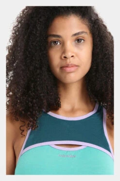 Icebreaker Womens ZoneKnit Sports Bra -Outdoor Clothing Store c11gb90127 5050 f