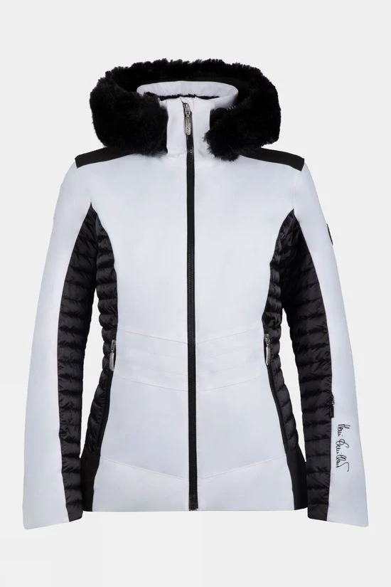 Henri Duvillard Womens Camille Faux Fur Ski Jacket 1 Henri Duvillard Womens Camille Faux Fur Ski Jacket