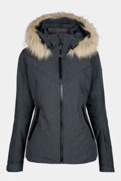 Degre 7 Womens Geod Faux Fur Ski Jacket