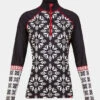 Krimson Klover Womens Nordic Snowflake Baselayer Tee