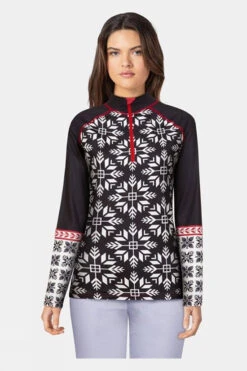 Krimson Klover Womens Nordic Snowflake Baselayer Tee -Outdoor Clothing Store e11bea0008 7070 w