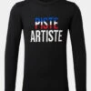 Henjl Mens Piste Artiste Merino Crew Neck Sweater