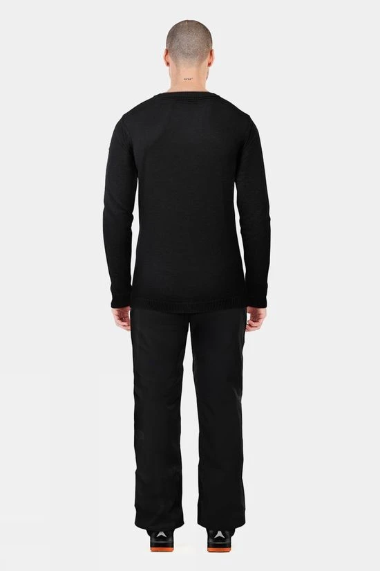 Henjl Mens Piste Artiste Merino Crew Neck Sweater 6 Henjl Mens Piste Artiste Merino Crew Neck Sweater - Image 6