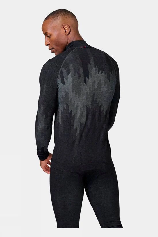 Odlo Mens Kinship 200 Long Sleeve Quarter Zip T-Shirt 2 Odlo Mens Kinship 200 Long Sleeve Quarter Zip T-Shirt - Image 2