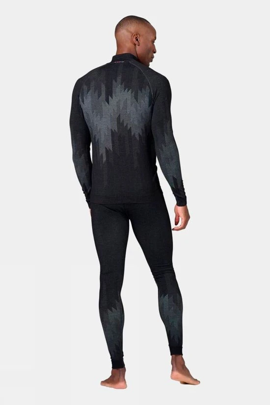 Odlo Mens Kinship 200 Long Sleeve Quarter Zip T-Shirt 4 Odlo Mens Kinship 200 Long Sleeve Quarter Zip T-Shirt - Image 4