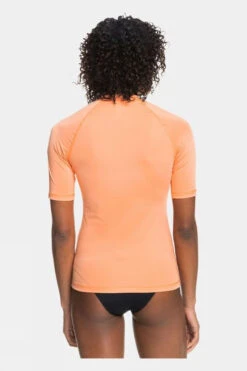 Roxy Womens Whole Hearted Short Sleeve Rashguard -Outdoor Clothing Store f11bac0036 3535 d
