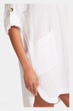 Seafolly Womens Essential Cover Up Dress 9 Seafolly Womens Essential Cover Up Dress -Outdoor Clothing Store f11bac0040 1010 ae