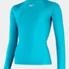 Speedo Womens Long Sleeve Rash Top Swimwear Top