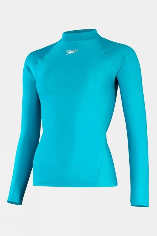 Speedo Womens Long Sleeve Rash Top Swimwear Top 1 Speedo Womens Long Sleeve Rash Top Swimwear Top