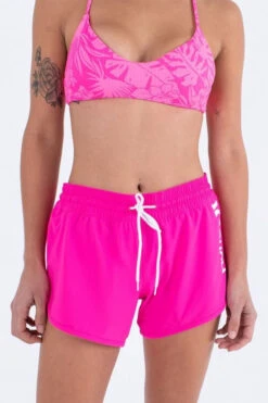 Hurley Womens Phantom Solid 5" Swim Shorts