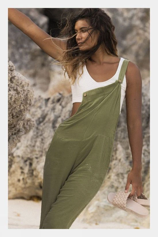 Roxy Womens Beachside Love Dungarees 8 Roxy Womens Beachside Love Dungarees - Image 8