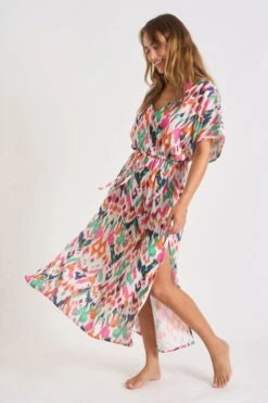 Livia Womens Akyra Cotmakassar Beach Dress -Outdoor Clothing Store f11dd90090 1087 c