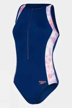 Speedo Womens Panel Hydrasuit Swimsuit