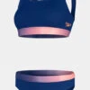 Speedo Womens Textured Deep U-Back 2 Piece Bikini