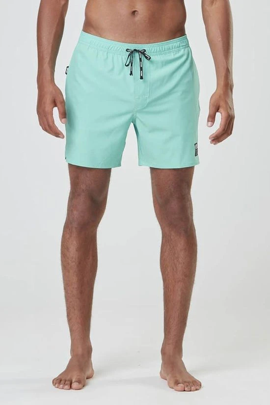 Picture Mens Piau Solid 15" Board Shorts 3 Picture Mens Piau Solid 15" Board Shorts - Image 3