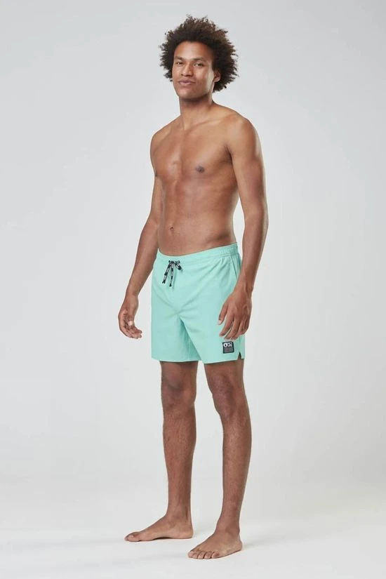 Picture Mens Piau Solid 15" Board Shorts 5 Picture Mens Piau Solid 15" Board Shorts - Image 5