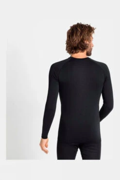 Odlo Mens Performance Warm Eco Long Sleeve Crew Neck -Outdoor Clothing Store h17240547070