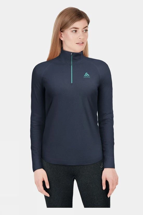 Odlo Women's Berra 1/2 Zip Midlayer 3 Odlo Women's Berra 1/2 Zip Midlayer - Image 3