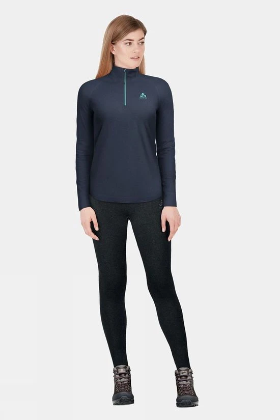 Odlo Women's Berra 1/2 Zip Midlayer 5 Odlo Women's Berra 1/2 Zip Midlayer - Image 5