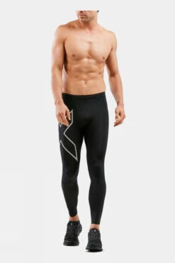 2XU Mens Run Dash Compression Tights -Outdoor Clothing Store k1514357 7015 o